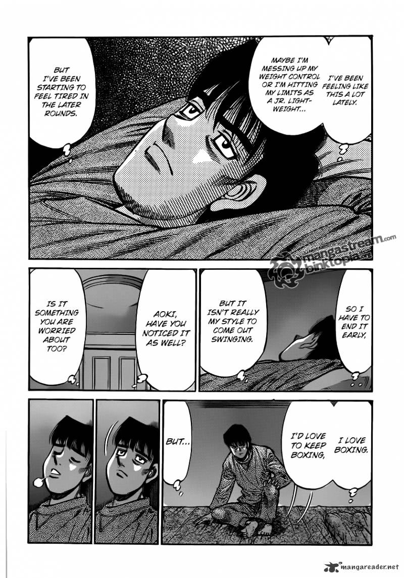 Hajime no Ippo: Fighting Spirit, Chapter 952 image 06